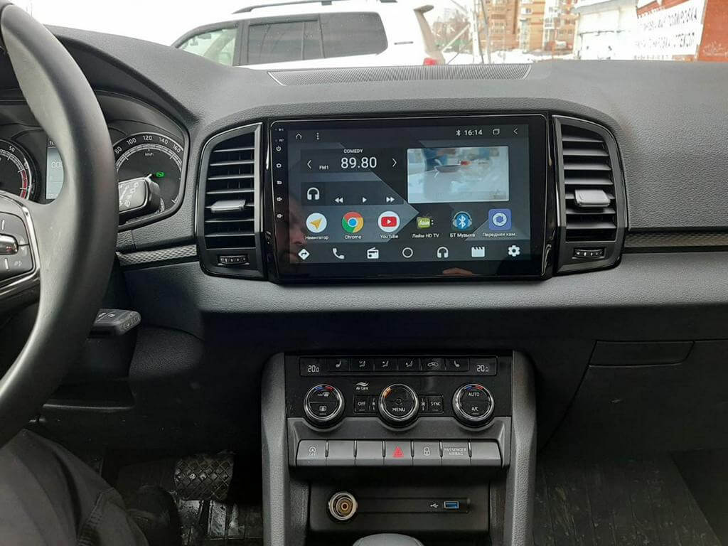 Купить магнитола Skoda Karoq / Kodiaq (2017+) Android 11 2/32GB модель  CB-3314T3 в интернет магазине CarraBass.ru