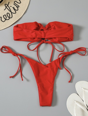 Купальник BANDEAU RED