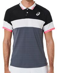 Поло теннисное Asics Match Polo-Shirt - performance black/carrier grey