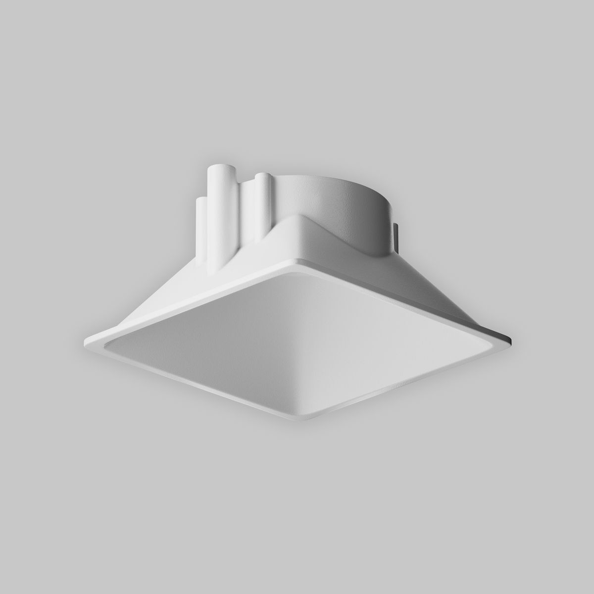 Декоративная рамка-отражатель Maytoni Technical Downlight Alfa LED Ring8-10W-SQ-W