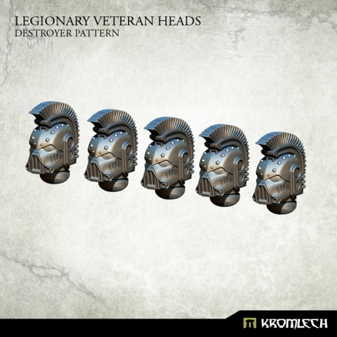 Legionary Veteran Heads: Destroyer Pattern (5)