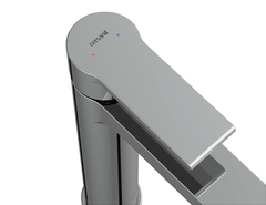 Смеситель для раковины высокий BRASKO однорычажный клик клак