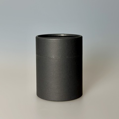 Картонный тубус для свечи 76х90мм белый или черный