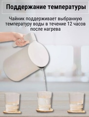 Чайник с экраном Xiaomi Mijia Smart Kettle 2 (MJHWSH03YM)