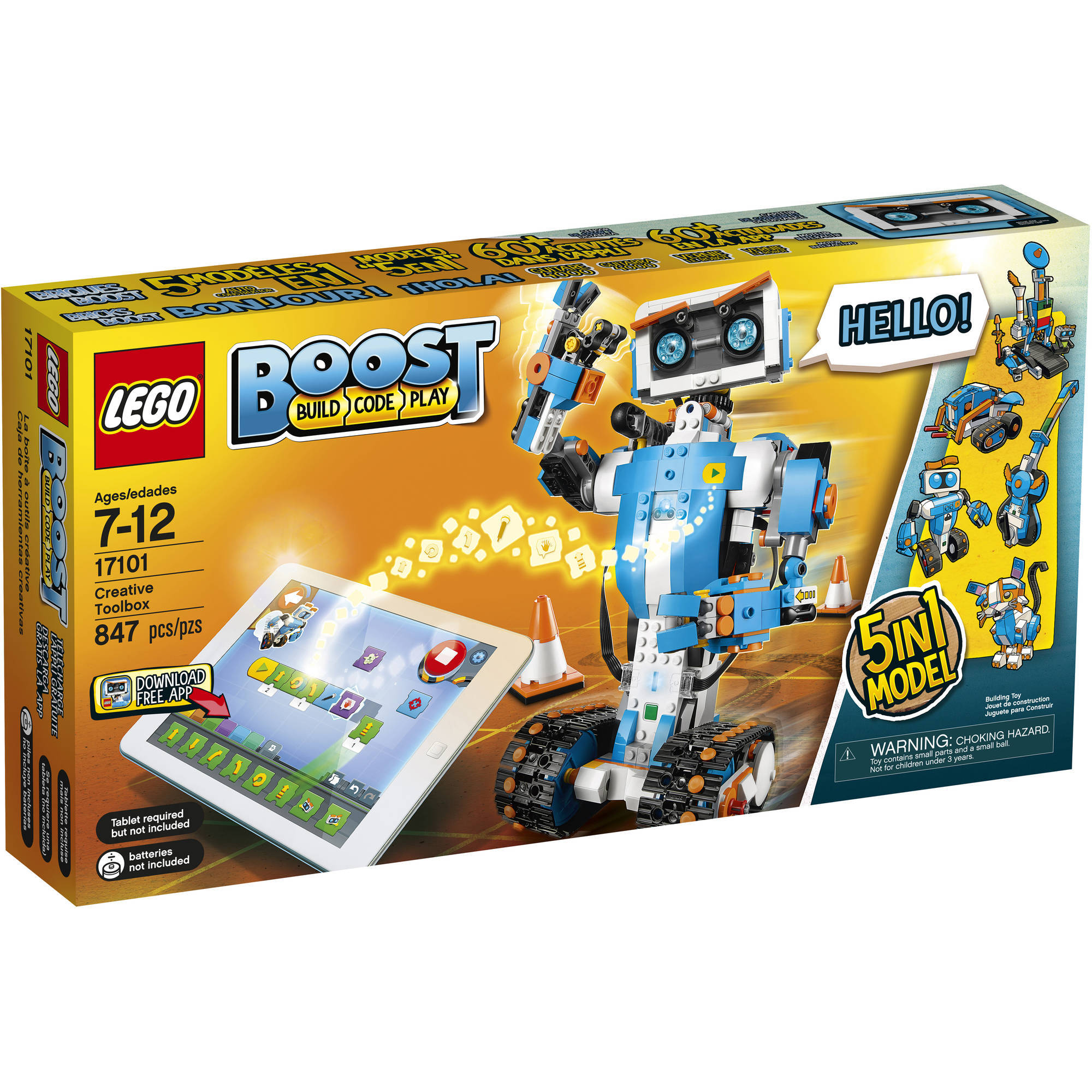 Программируемый конструктор. LEGO Boost 17101. Конструктор LEGO Boost набор для конструирования и программирования (17101). LEGO 17101. Конструктор лего Boost 17101.