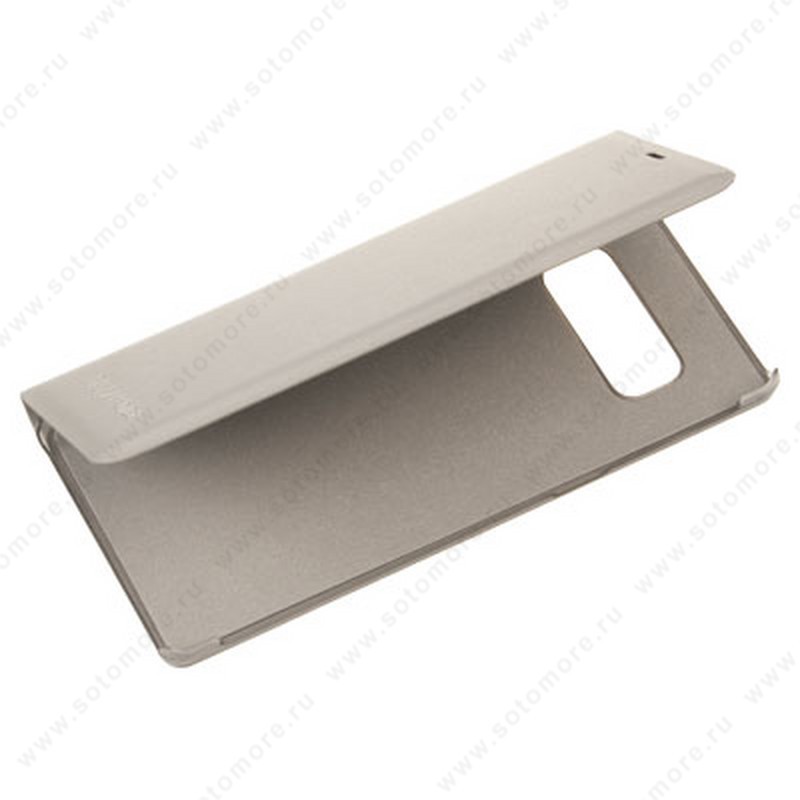 Чехол-книжка для Samsung Galaxy Note 8 - book case книжка серебро