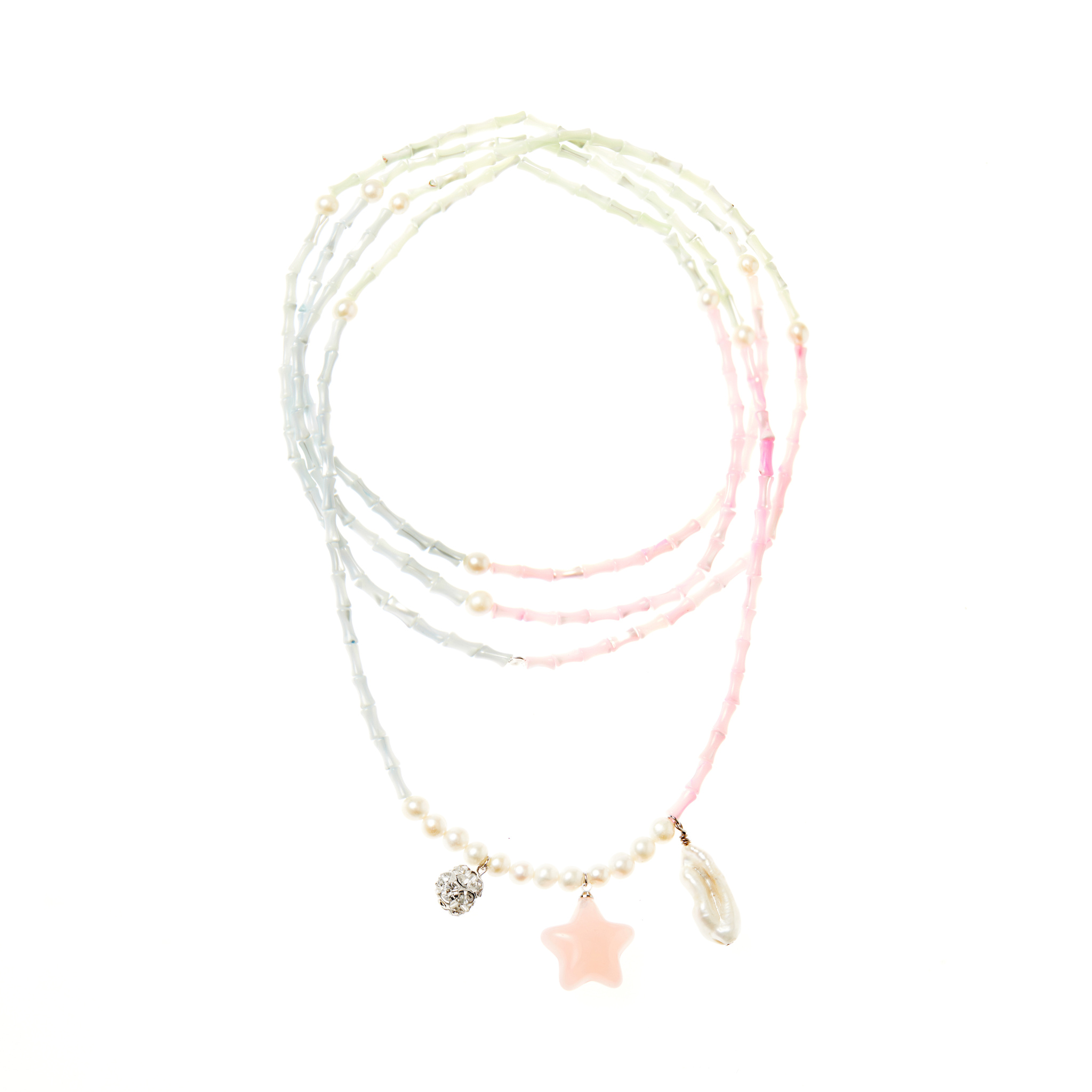 HOLLY JUNE Колье Coral Bay Necklace