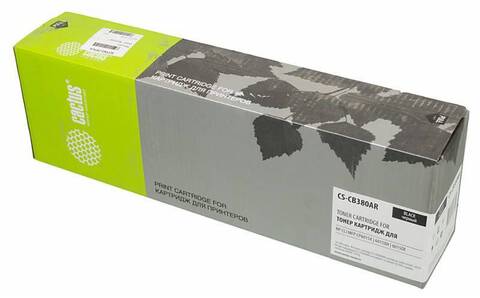 Лазерный картридж Cactus CS-CB380AR (HP 823A) черный для HP Color LaserJet CP6015, CP6015de, CP6015dn, CP6015n, CP6015x, CP6015xh (16'500 стр.)