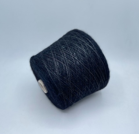 Industria Italiana (пр.Италия),art-Cecile 1500м/100гр, 19% альпака, 19% меринос, 37% вискоза, 25% полиамид, цвет-Черно-белый. арт-29133