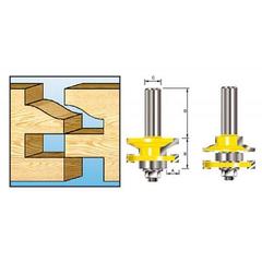 Фреза комбинированная рамочная Makita 78.5x41x22мм D-48898