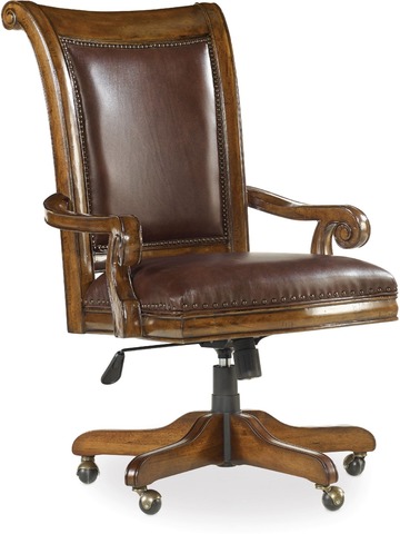 Hooker Furniture Home Office Tynecastle Tilt Swivel Desk Chair