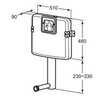 Скрытый бачок для приставного унитаза Ideal Standard W370067