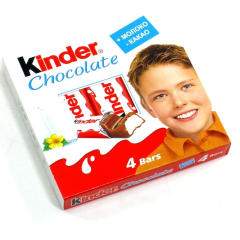 Шоколад KINDER Т4 РОССИЯ