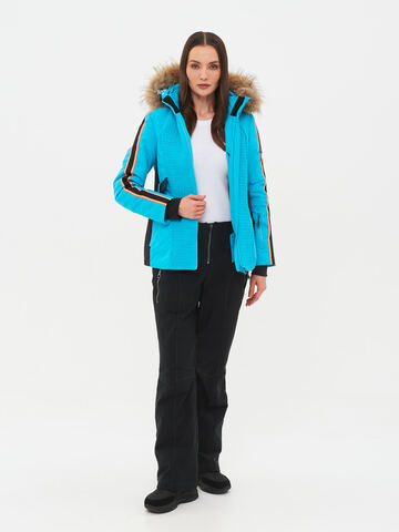 Женская горнолыжная куртка BATEBEILE голубого цвета