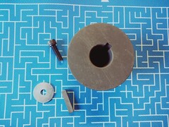 Шкив ведущий UNITED PARTS для 4Т двигателя, d25,00xD70xH44мм, под два ремня 13мм (249-136)