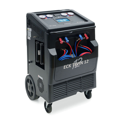 ECK TWIN 12, R134a и R1234yf/HFO, Установка для обслуживания автомобильных кондиционеров ECOTECHNICS (Италия)