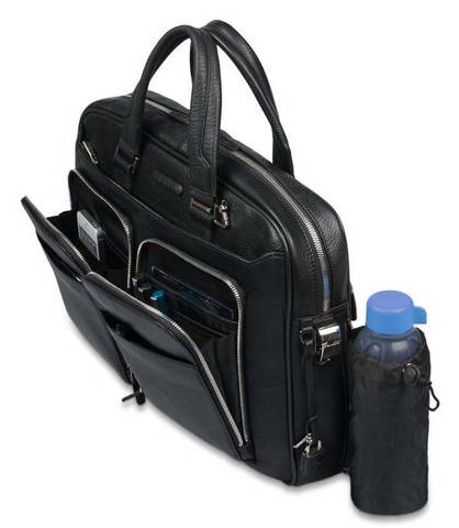 Сумка Piquadro Modus, чёрный, кожа натуральная (CA2849MO/N)