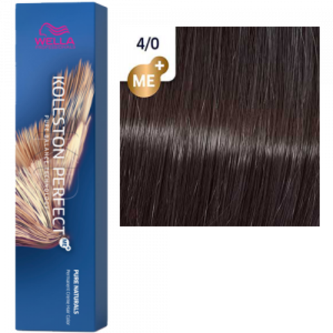 WELLA KOLESTON PERFECT 4/0 Коричневый натуральный 60 мл