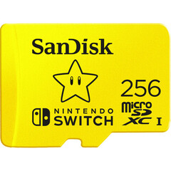 Карта памяти SanDisk 256GB Nintendo Switch microSDXC UHS-I Yellow