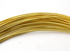 Канитель жесткая Желтый 1 мм (№7478)