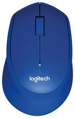Мышь Logitech M330 Silent Plus синий