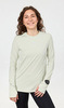 Лонгслив Nordski RunTech Smoky Green W женский