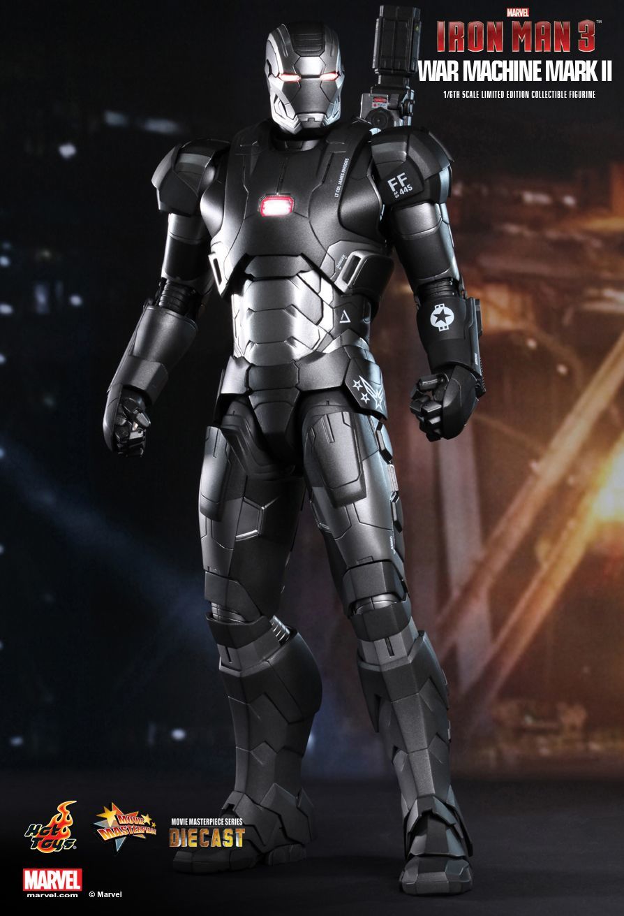 Фигурка Боевая Машина Марк 2 - Iron Man 3 - War Machine Mark II Series  Diecast