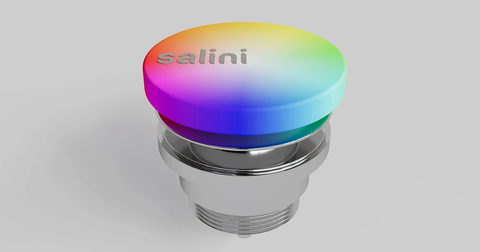 Salini 167201GF Донный клапан  для раковины фиксированный  D 602 Донный клапан для раковины  фиксированный, покраска по RAL