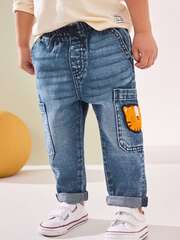 Джинсы для мальчика Next 610-295, Синий