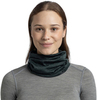 Картинка шарф-труба Buff Merino Lightweight Multistripes Forest - 2