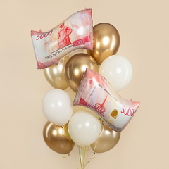 К Фигура, Деньги, 5000 рублей, 26''/66 см, 1 шт.