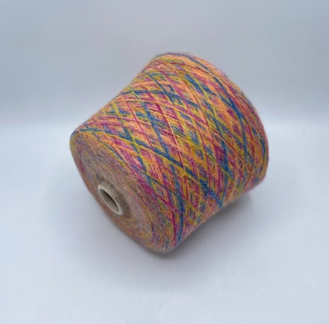 Filcom (пр.Италия), art-Peru 2/15 750м/100гр. 55%Беби Сури альпака, 25%Меринос, 20% Полиамид, цвет-Мультиколор(447), арт.36260
