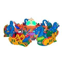 Электрическая Аттракцион карусель «Танец лебедей», 3,6×3,6×1,6 м