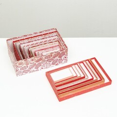 Коробка одиночная, Прямоугольник,«Исполнения желаний», 20*12*7,5см, 1 шт.