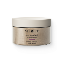 Скраб для тела сахарно-соляной Mixit Spa Rituals Amber&Tonka Body Scrub 300 мл
