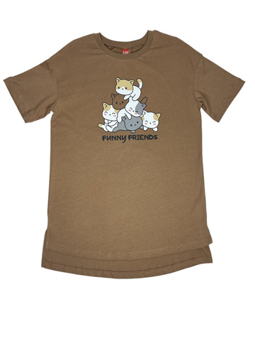 CWJG 50227-33K Сорочка для девочки, Латте