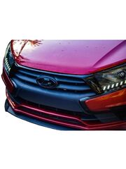 Накладка на решетку радиатора Фьюжн для Гранта ФЛ (Под покраску)