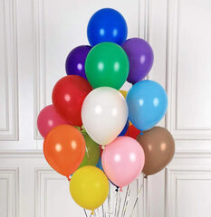 Готовый набор шаров с гелием, гелиевые шары, связка воздушных шаров с гелием, шары с гелием, шары ассорти с гелием