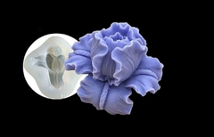 Силиконовый молд Ирис большой