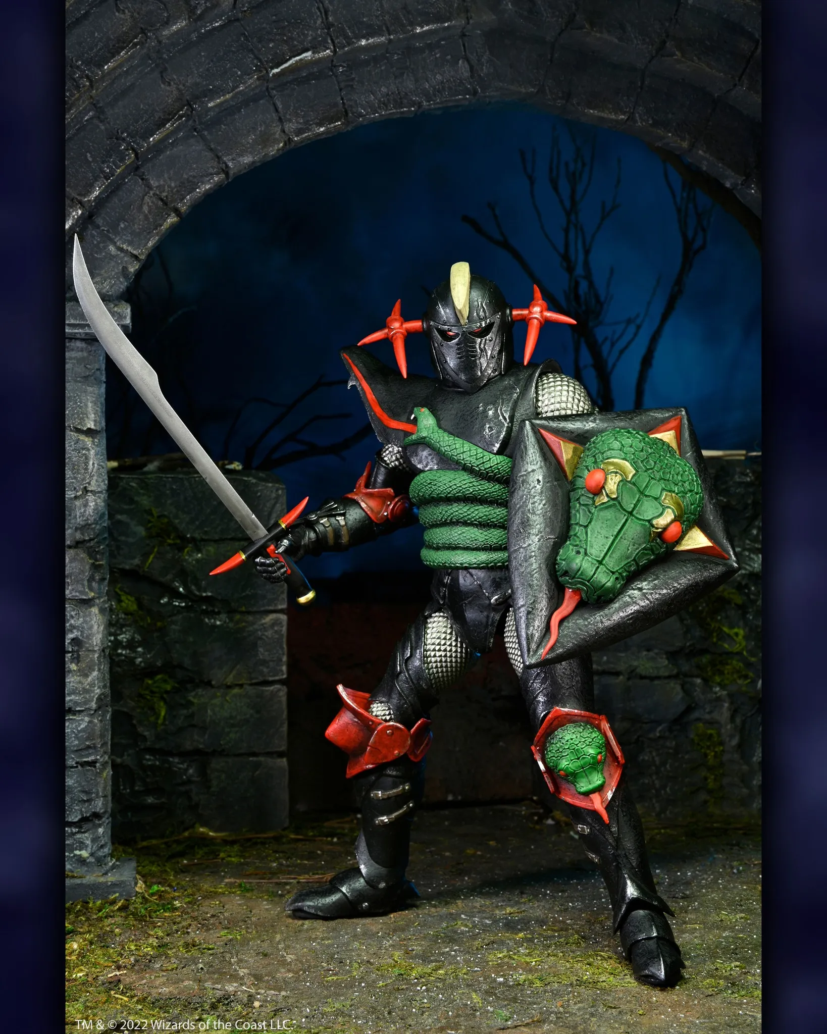 Фигурки Вардьюк и Гримсворд из игры Подземелья и Драконы Ultimate