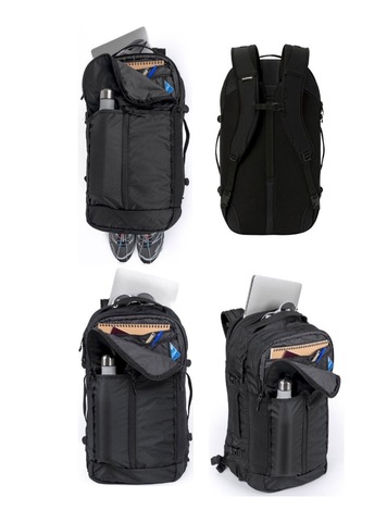 Картинка рюкзак городской Dakine D.101.2918 Black Ripstop - 12