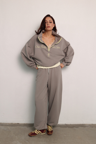 Брюки спорт серые