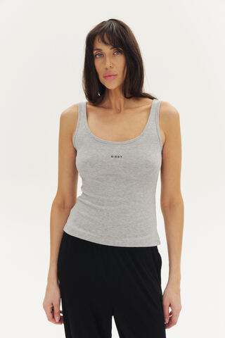 Майка ESSENTIAL №3 | Серый меланж