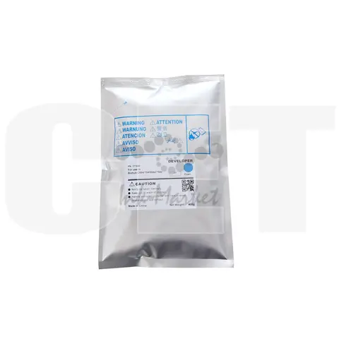 Девелопер для KONICA MINOLTA Bizhub C654/C754/C654e/C754e (CET) Cyan, 400г, 155000 стр., CET171020