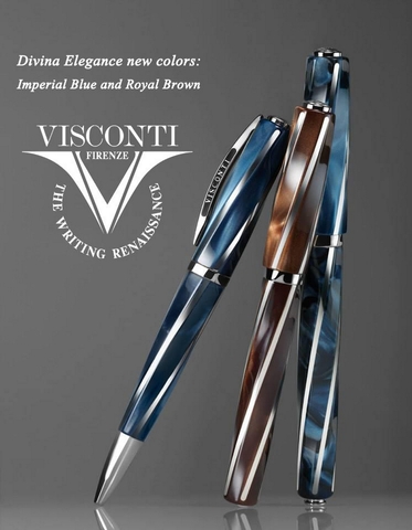 Ручка шариковая Visconti Divina Elegance Royal Brown ST (VS-265-71)