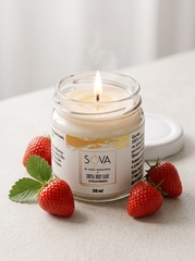 SOVA DE LUXE СВЕЧА DEEP CARE STRAWBERRY (клубника), 30мл