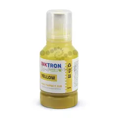 Чернила сублимационные для Epson SureColor SC-F170, SC-F570, SC-F370 (C13T49N400), совместимые InkTron T49N4 Yellow, жёлтые, 140 мл