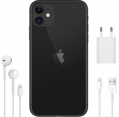 Смартфон Apple iPhone 11 64GB Black (Slim Box)