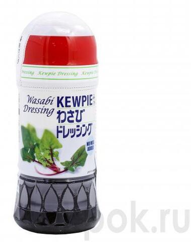 Соус дрессинг с васаби и японской ламинарией Kewpie Wasabi Dressing, 150 мл