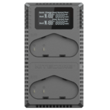 Зарядное устройство Nitecore UCN4PRO Dual Slot USB Charger QC 2.0 для аккумуляторов LP-E19/LP-E4/LP-